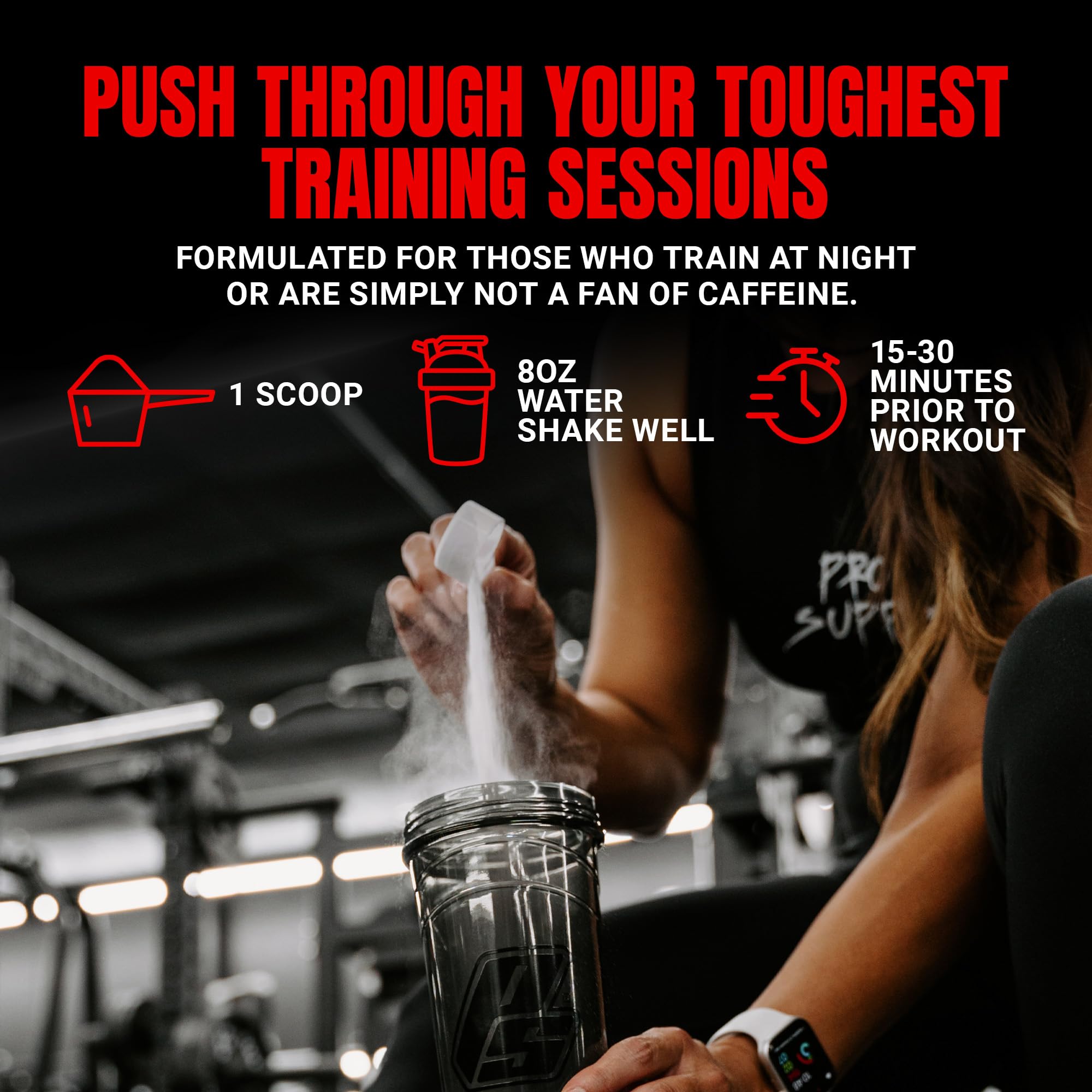 PROSUPPS Dr Jekyll Signature V2 verre eau — préparation rapide avant l’effort.