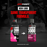 PROSUPPS L-Carnitine Liquide 3000 – sans gluten, adapté à certains régimes.