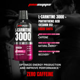PROSUPPS L-Carnitine Liquide 3000 – dose prête avant l’entraînement, énergie naturelle.