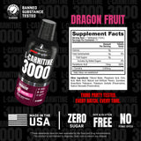 PROSUPPS L-Carnitine Liquide 3000 – aide potentielle au transport des acides gras.