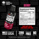 PROSUPPS L-Carnitine Liquide 3000 – Energie-naturelle: soutien de l'énergie tout au long de la journée.