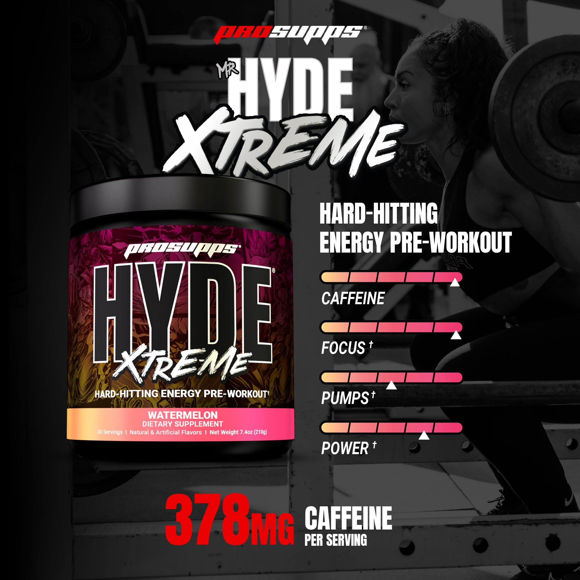 PROSUPPS Mr. HYDE Extreme - gobelet mélangeur pour préparer rapidement votre boisson.