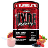 PROSUPPS Mr Hyde Nightmare emballage du produit, énergie prête à l entraînement