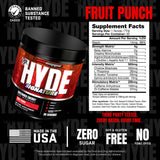 PROSUPPS Mr. HYDE Signature ingrédients clés : créatine et bêta-alanine pour l'endurance.