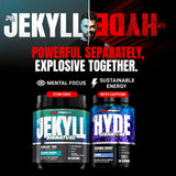 Étiquette PROSUPPS Max Pump bleu razz prête pour le conditionnement.