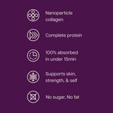 ProT Gold absorption rapide : poudre collagène vanille pour un usage post-entraînement.