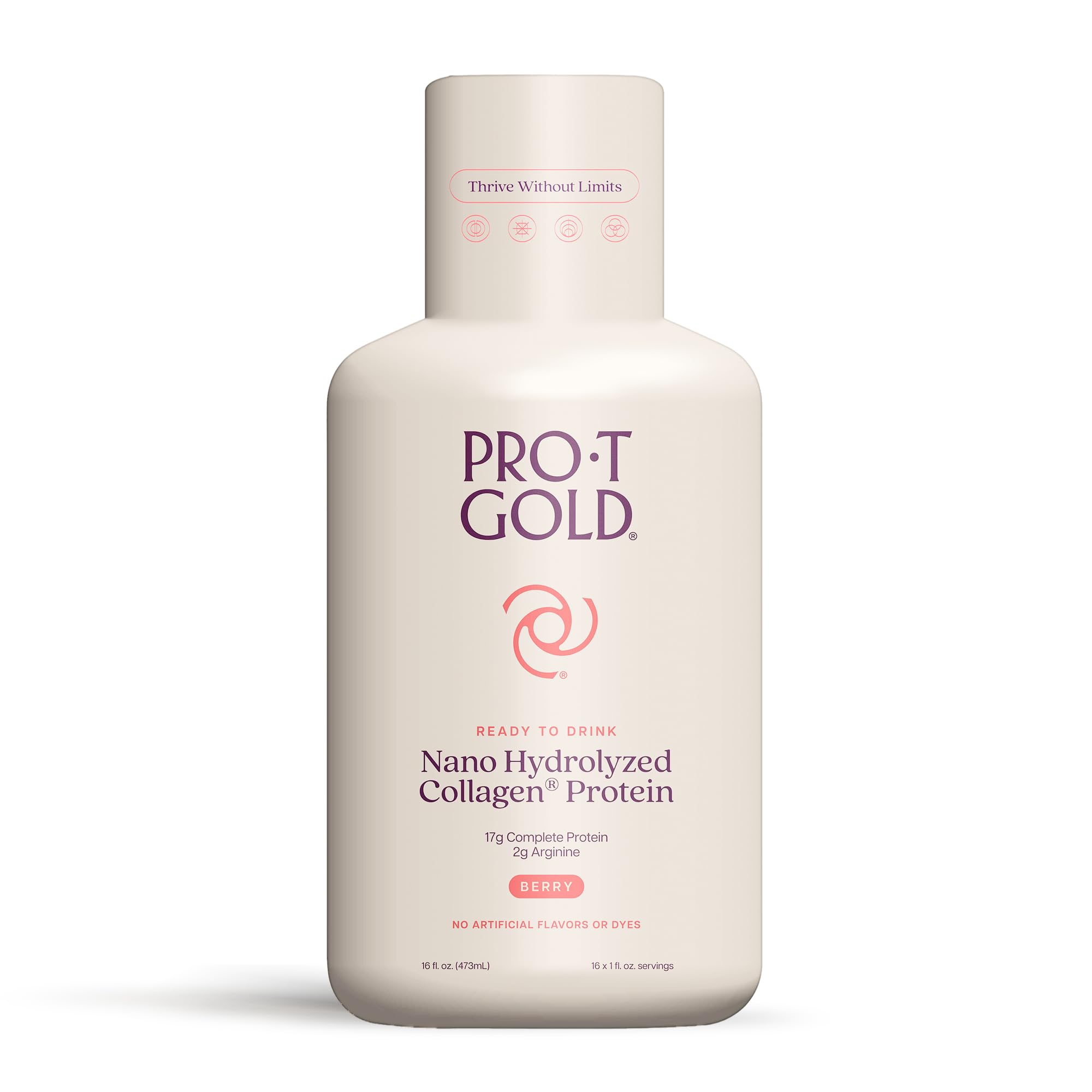ProT Gold Shot: versement facile pour un apport protéique rapide et pratique.