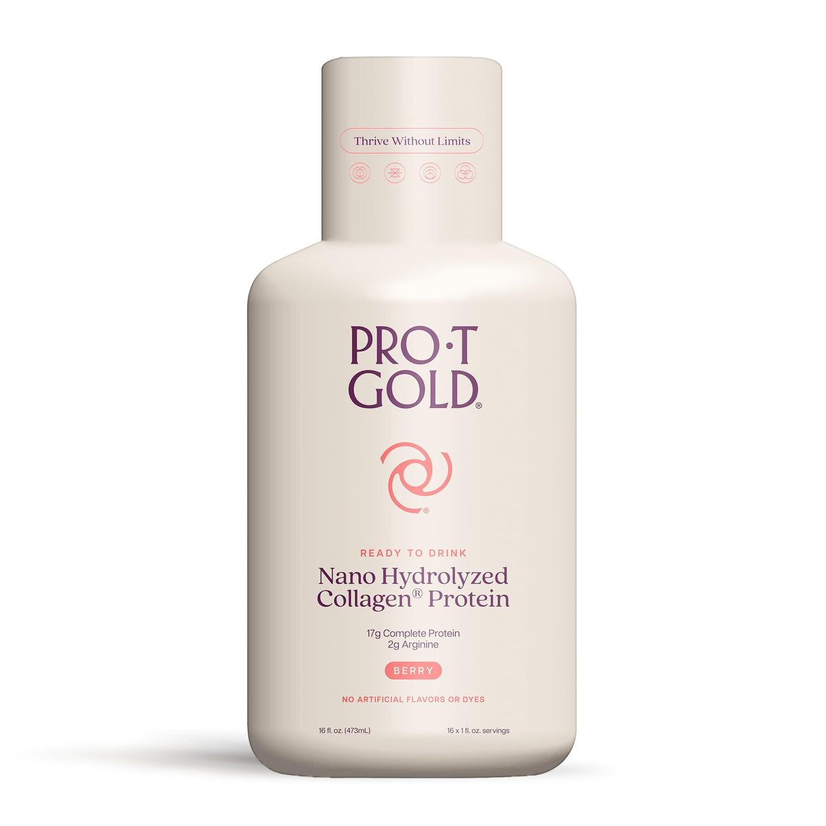 ProT Gold Shot: versement facile pour un apport protéique rapide et pratique.