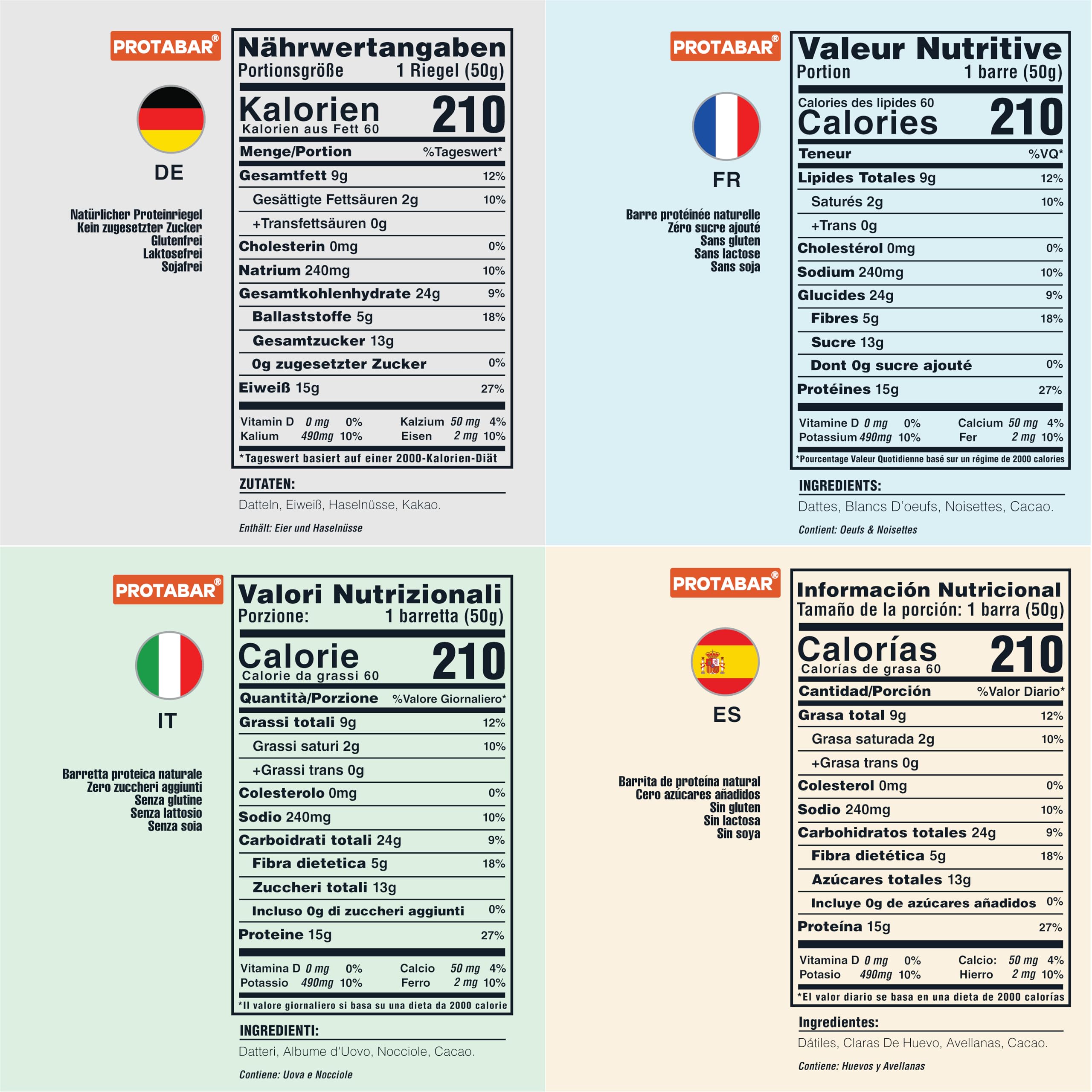 PROTABAR-barre-noisettes-entieres, croquant satisfaisant et satiété durable entre les repas.