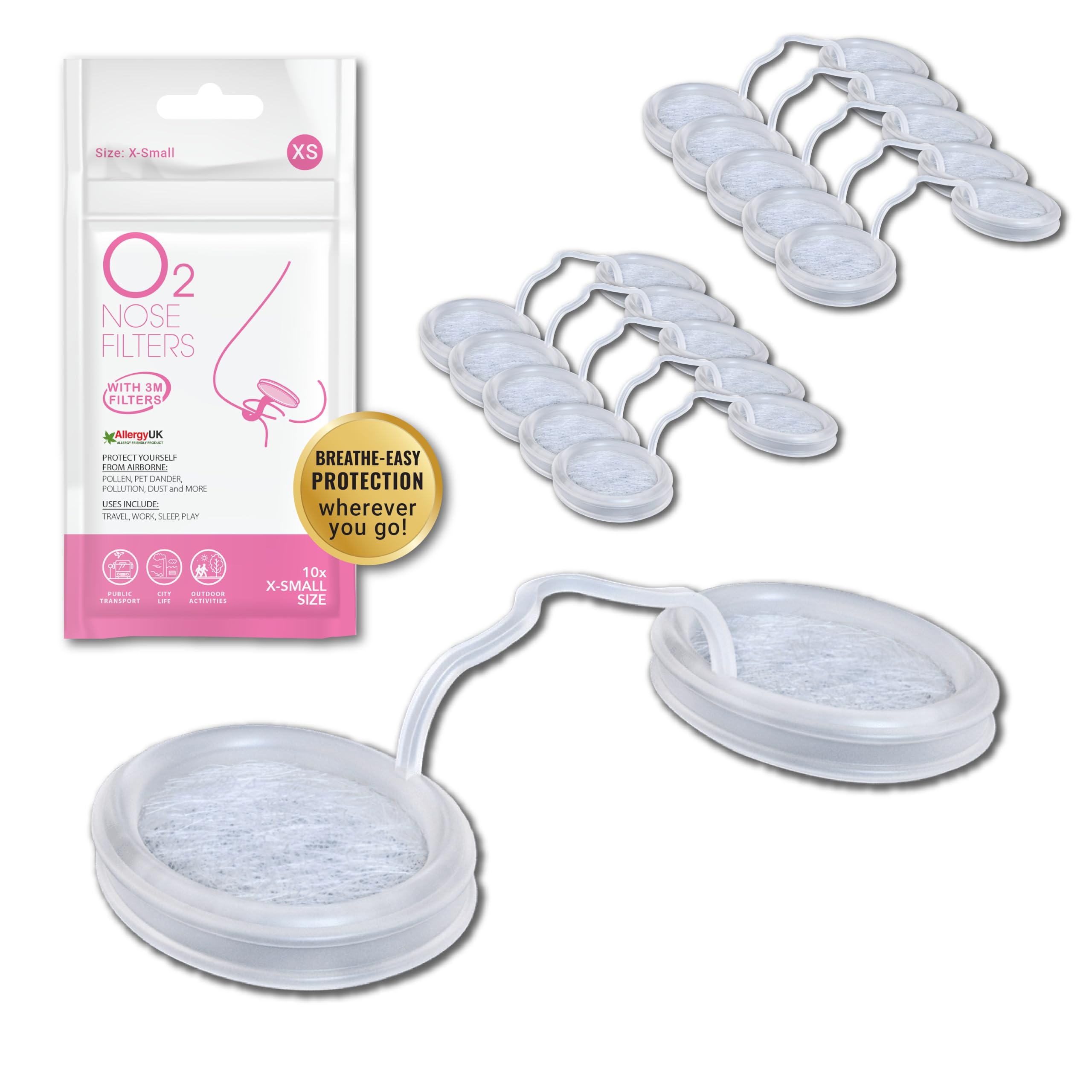 Protego O2 avec filtre nasal 3M pour une filtration avancée offrant un air plus pur.