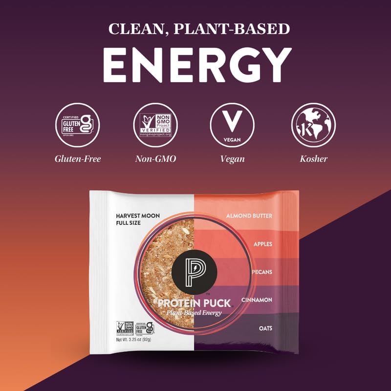 Protein Puck emballage pratique: barres individuellement emballées pour voyage.