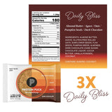 Barre Protein Puck à l’amande et graines, nutrition simple et équilibrée.