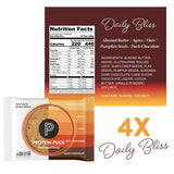 Protein Puck ingrédients naturels, texture fruits et noix