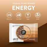 Protein Puck texture dense et généreuse, parfaite comme encas post-entraînement.