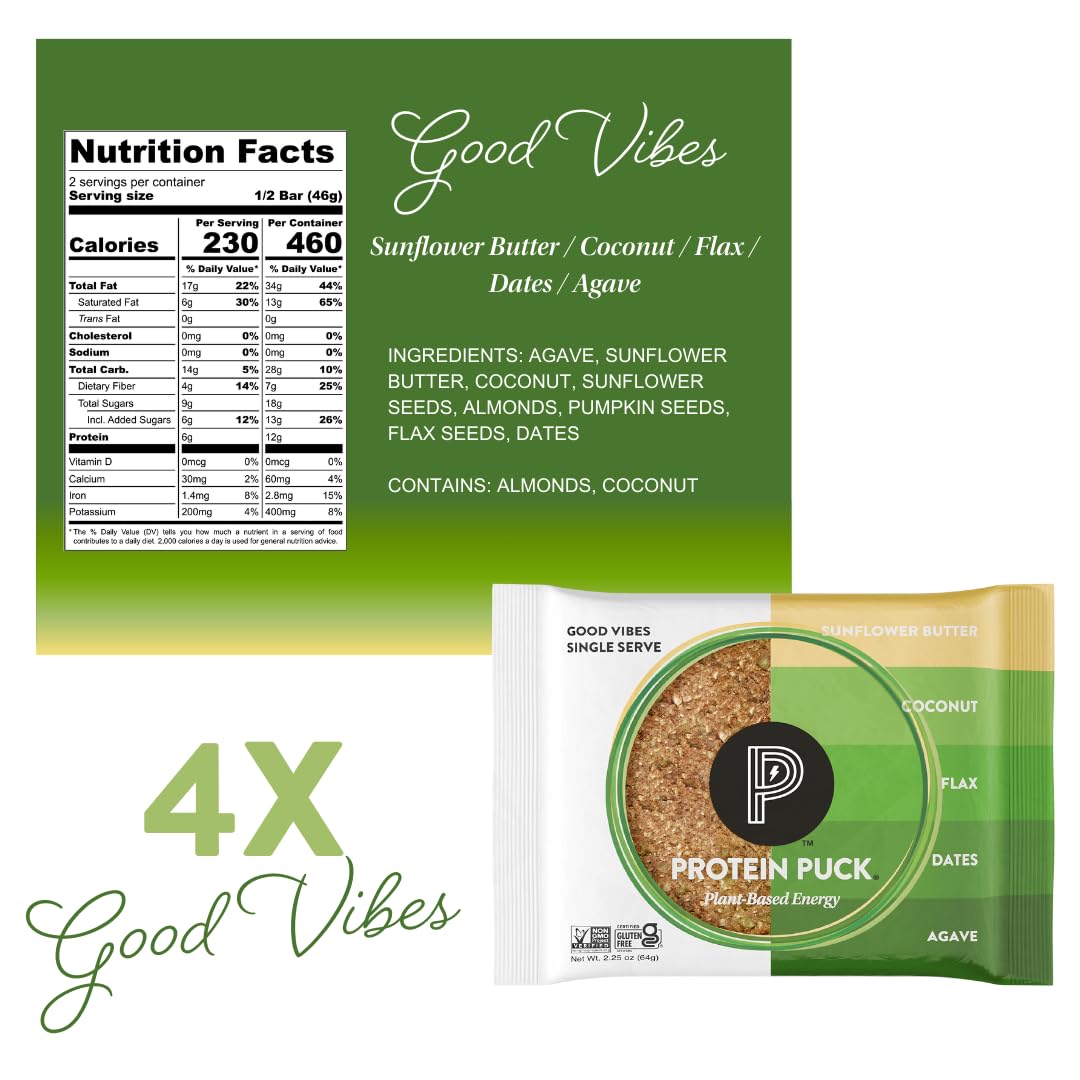 Protein Puck texture fruitée et noix croquantes à savourer