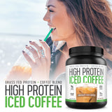 Café protéiné High Protein Iced Coffee : idéal après l’entraînement pour récupération légère.