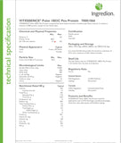Protéine de pois isolat Premium, sans OGM, option biologique disponible.