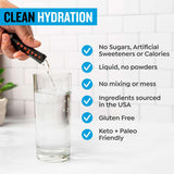 PROTEKT électrolyte sans sucre, hydratation adaptée régime céto et paléo.