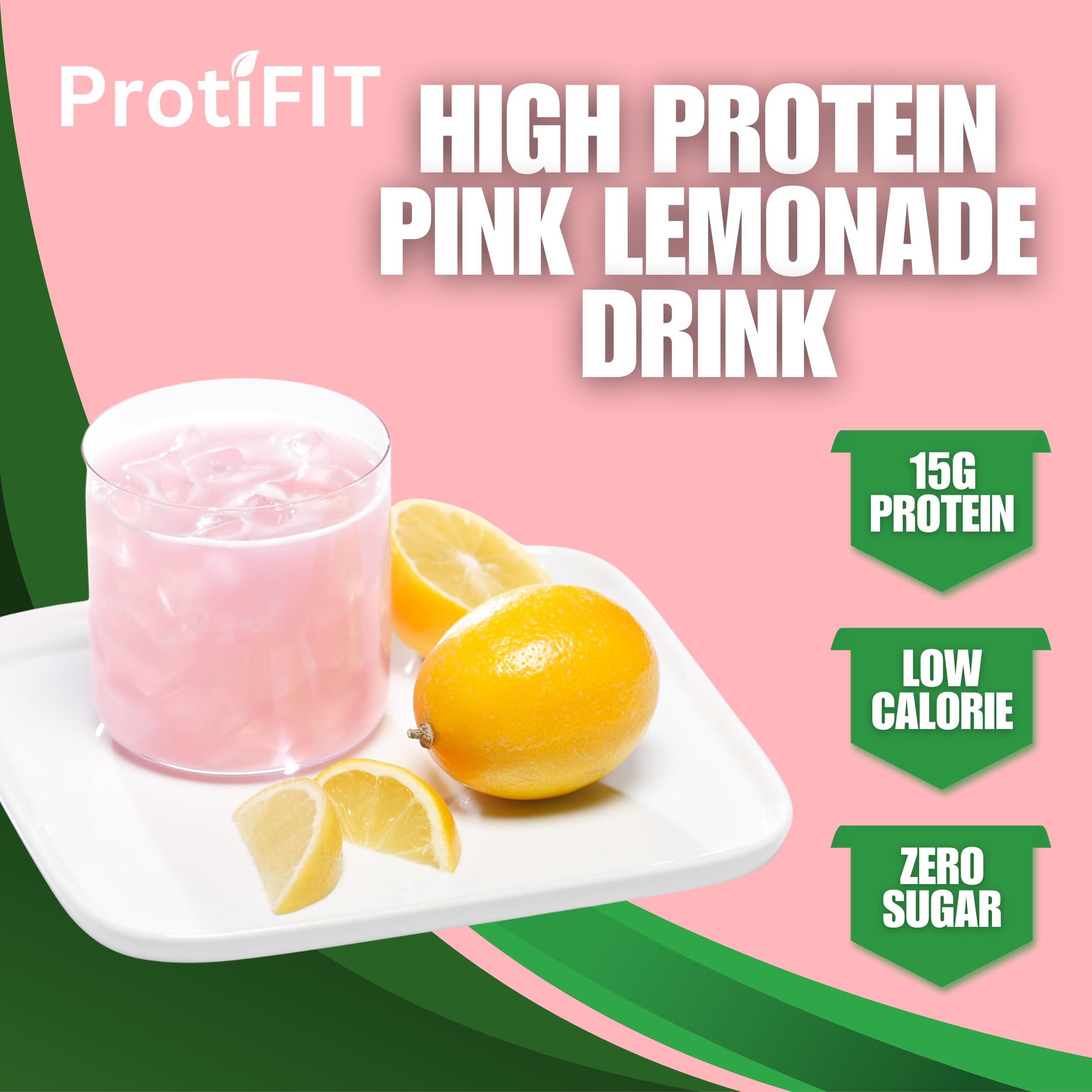 Boîte ProtiFit Pink Lemonade de 7 portions individuelles