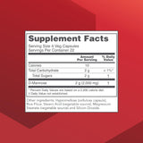 Capsules végétales Protocol D-Mannose 90, faciles à prendre au quotidien.