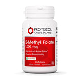 PROTOCOL FOR LIFE BALANCE, comprimé 5-méthylfolate 1000mcg, soutien métabolique potentiel.