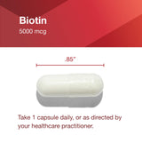 PROTOCOL FOR LIFE BALANCE Biotine 5000mcg - emballage durable et élégant
