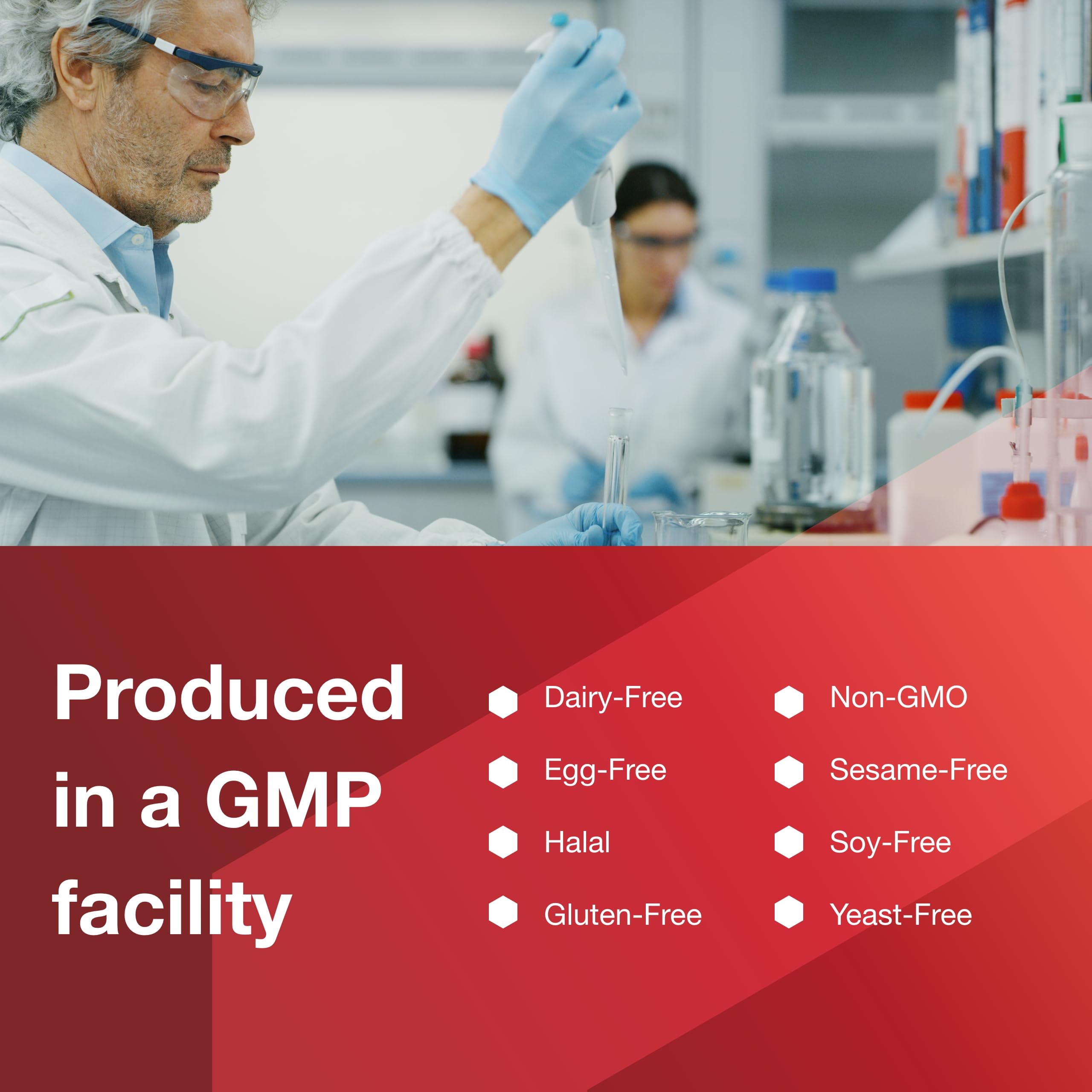 PROTOCOL FOR LIFE BALANCE certifications GMP non-GMO halal.