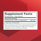 Capsules PROTOCOL FOR LIFE BALANCE CoQ10 200 mg faciles à prendre avec repas.
