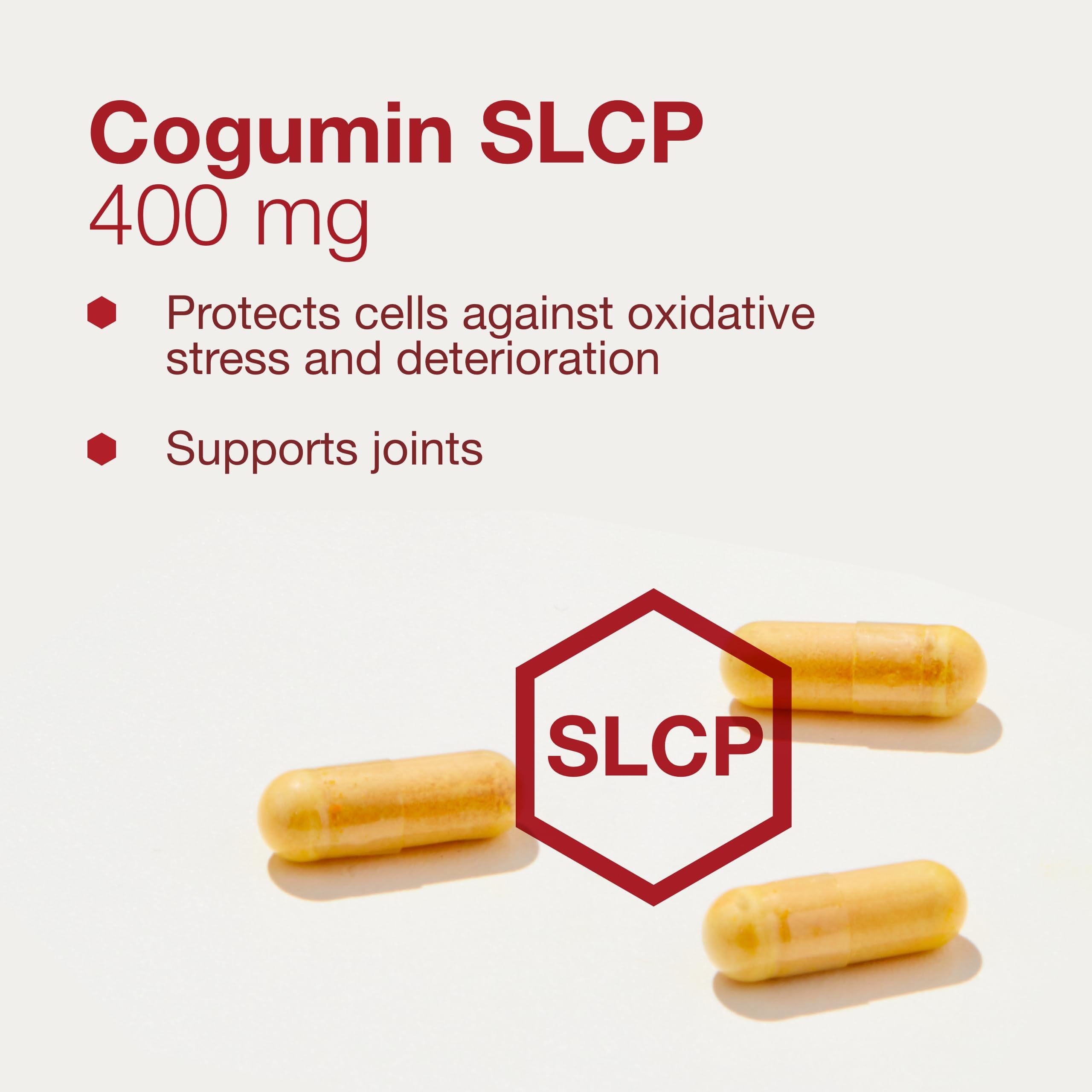 Curcuminoïdes biodisponibles pour Cogumin SLCP, meilleure assimilation.