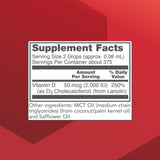 Gouttes PROTOCOL FOR LIFE BALANCE D3, dose précise pour énergie et os