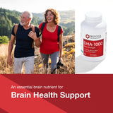 PROTOCOL FOR LIFE BALANCE DHA-1,000 – capsules faciles à digérer – confort digestif potentiel.
