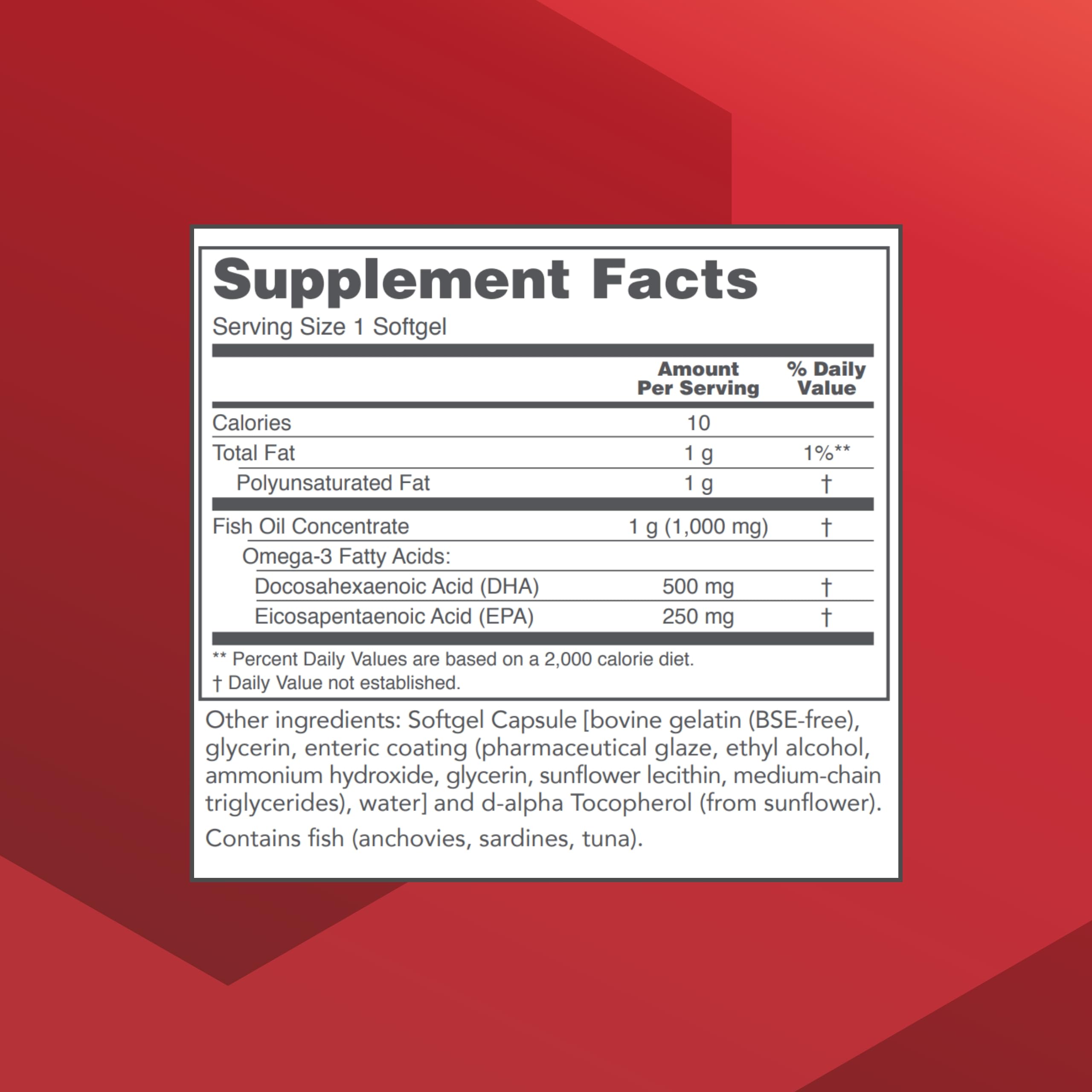 PROTOCOL FOR LIFE BALANCE DHA-500 capsule enterique: digestion facilitée et confort