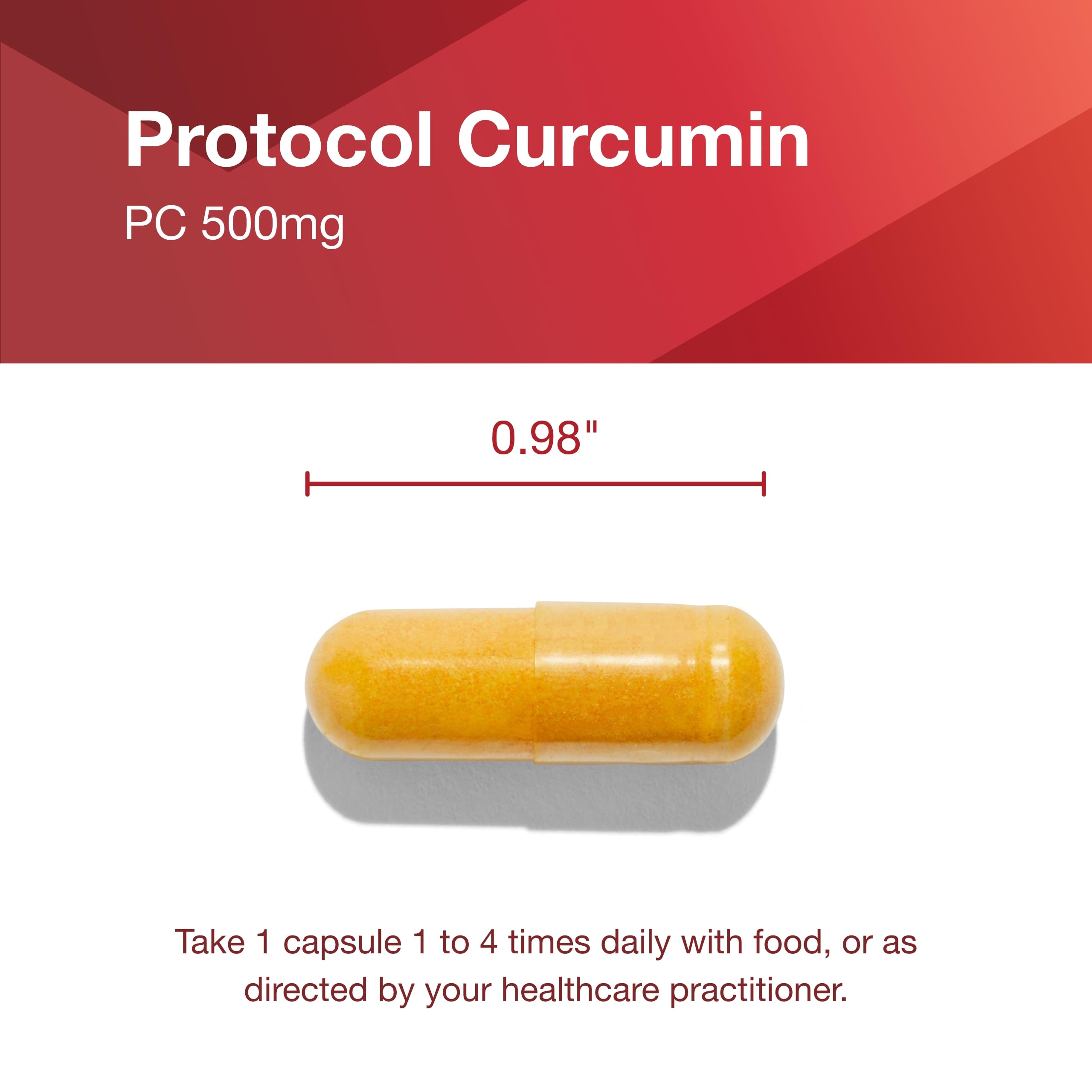 PROTOCOL FOR LIFE BALANCE Curcumine PC, emballage 60 gélules végétales.