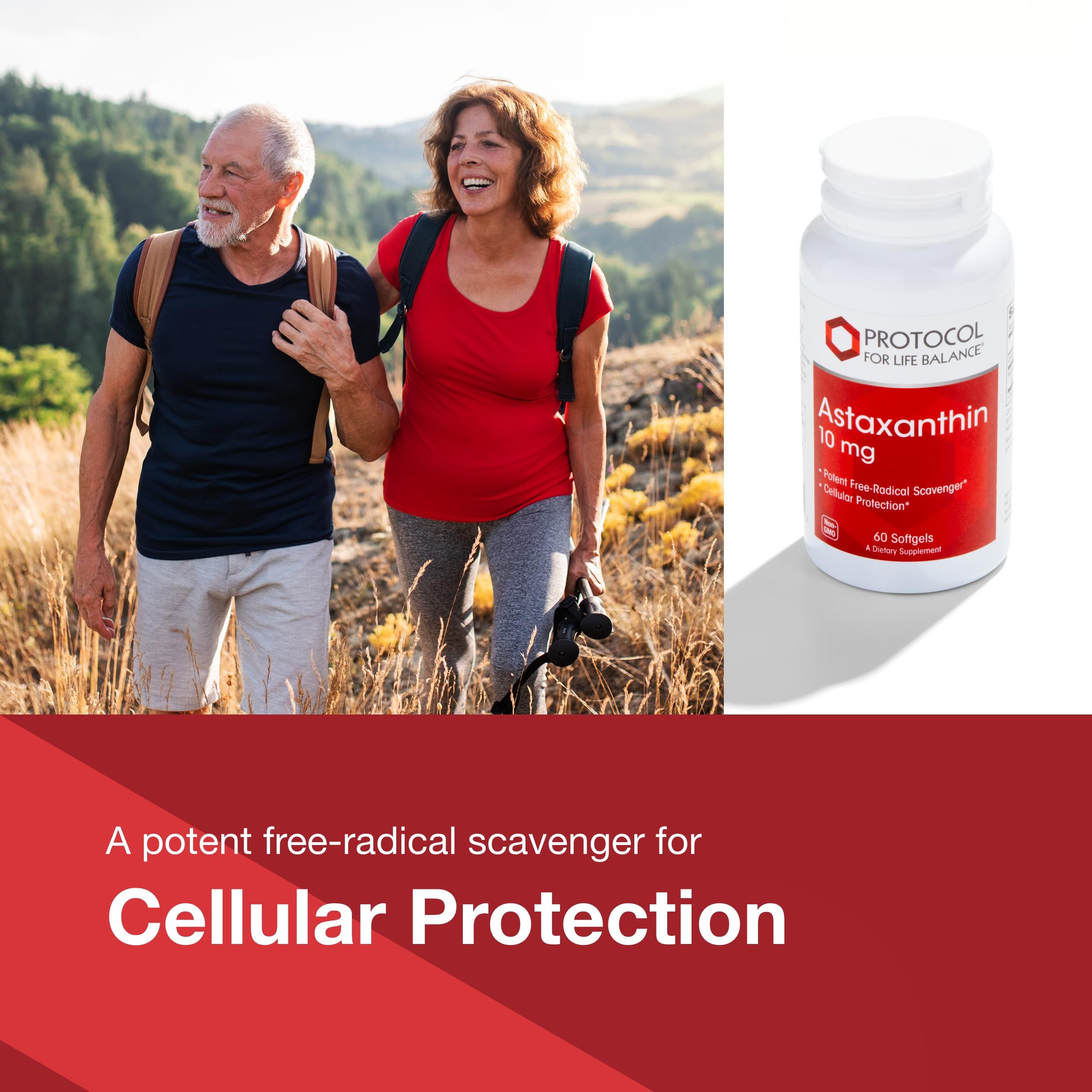 PROTOCOL FOR LIFE BALANCE etiquette du produit, informations claires et fiables.