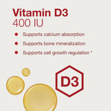 Soutien immunitaire possible avec vitamine D3 liquide