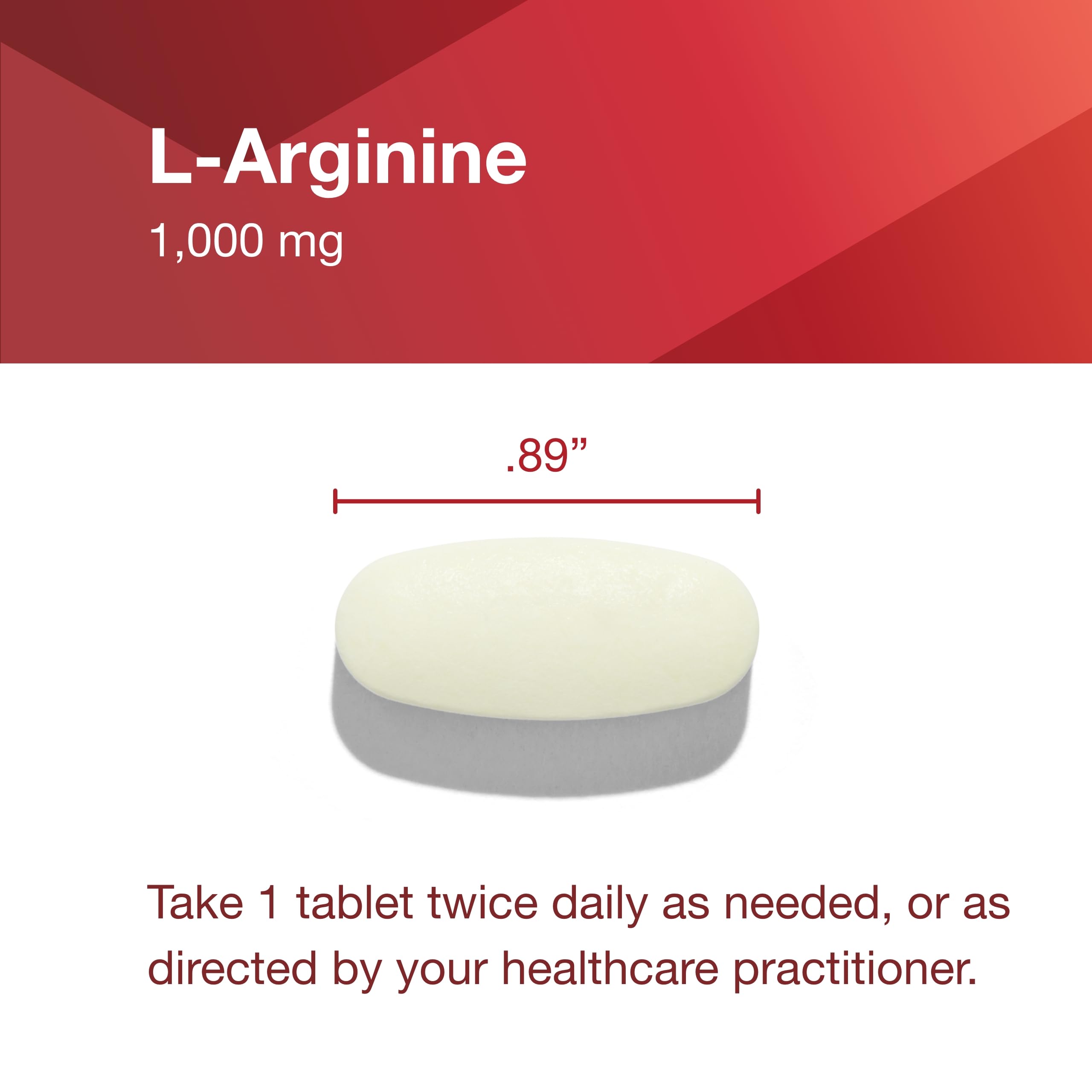 Bouteille PROTOCOL FOR LIFE BALANCE L-Arginine 1000 mg sur plan de travail.