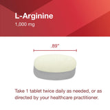 Bouteille PROTOCOL FOR LIFE BALANCE L-Arginine 1000 mg sur plan de travail.