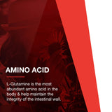 Profil clair de L-Glutamine Protocol For Life Balance dans un bol petit-déjeuner