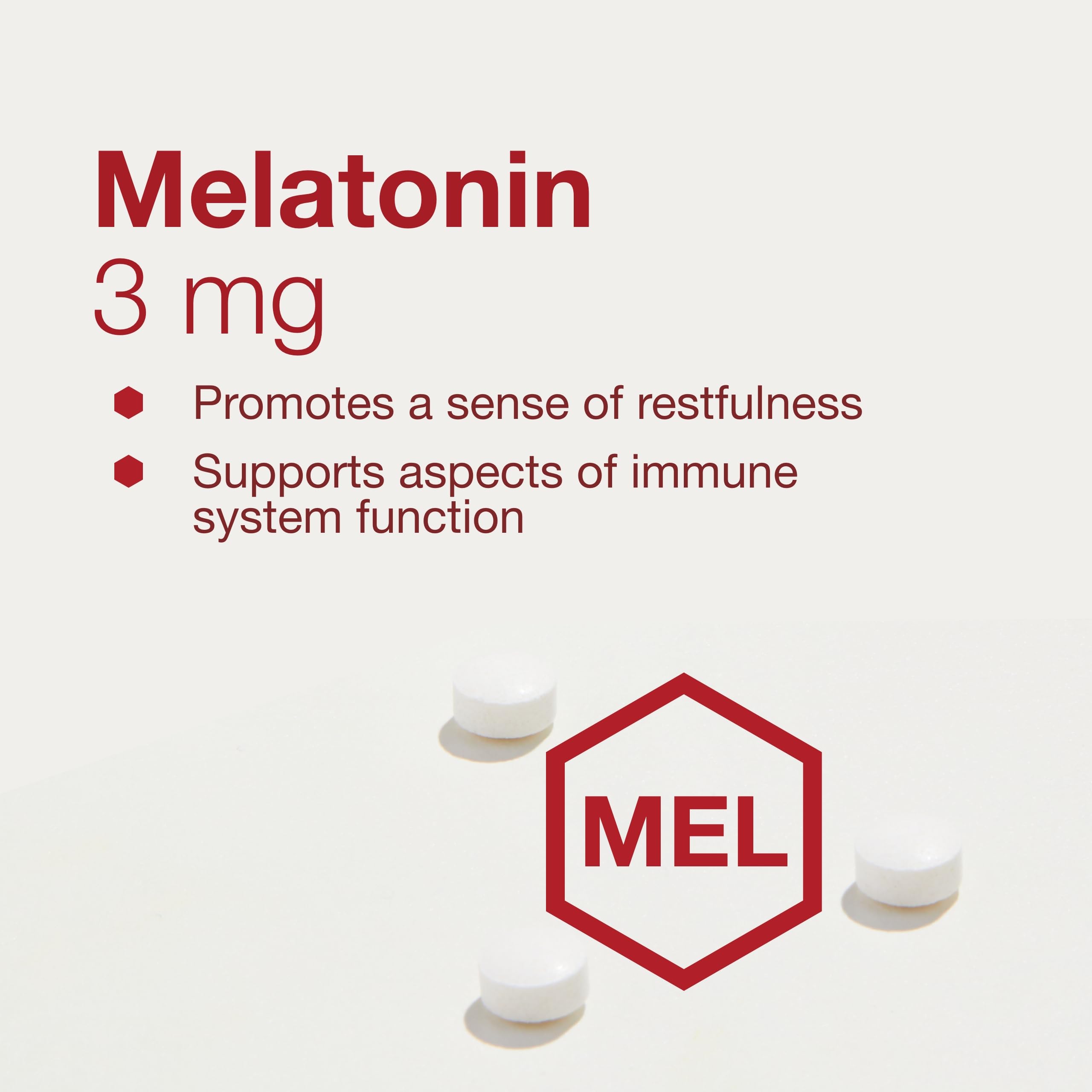 PROTOCOL FOR LIFE BALANCE Mélatonine 3 mg, pastilles dans un verre d'eau, dissolution facilitée