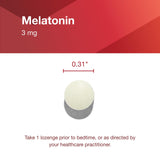 PROTOCOL FOR LIFE BALANCE Mélatonine 3 mg, étiquette lisible, assurance qualité et conformité