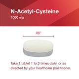 Scène bien-être avec NAC 1000 mg, ambiance calme et santé potentielle.