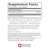 Gélules nattokinase PROTOCOL FOR LIFE BALANCE, format végétal pratique.