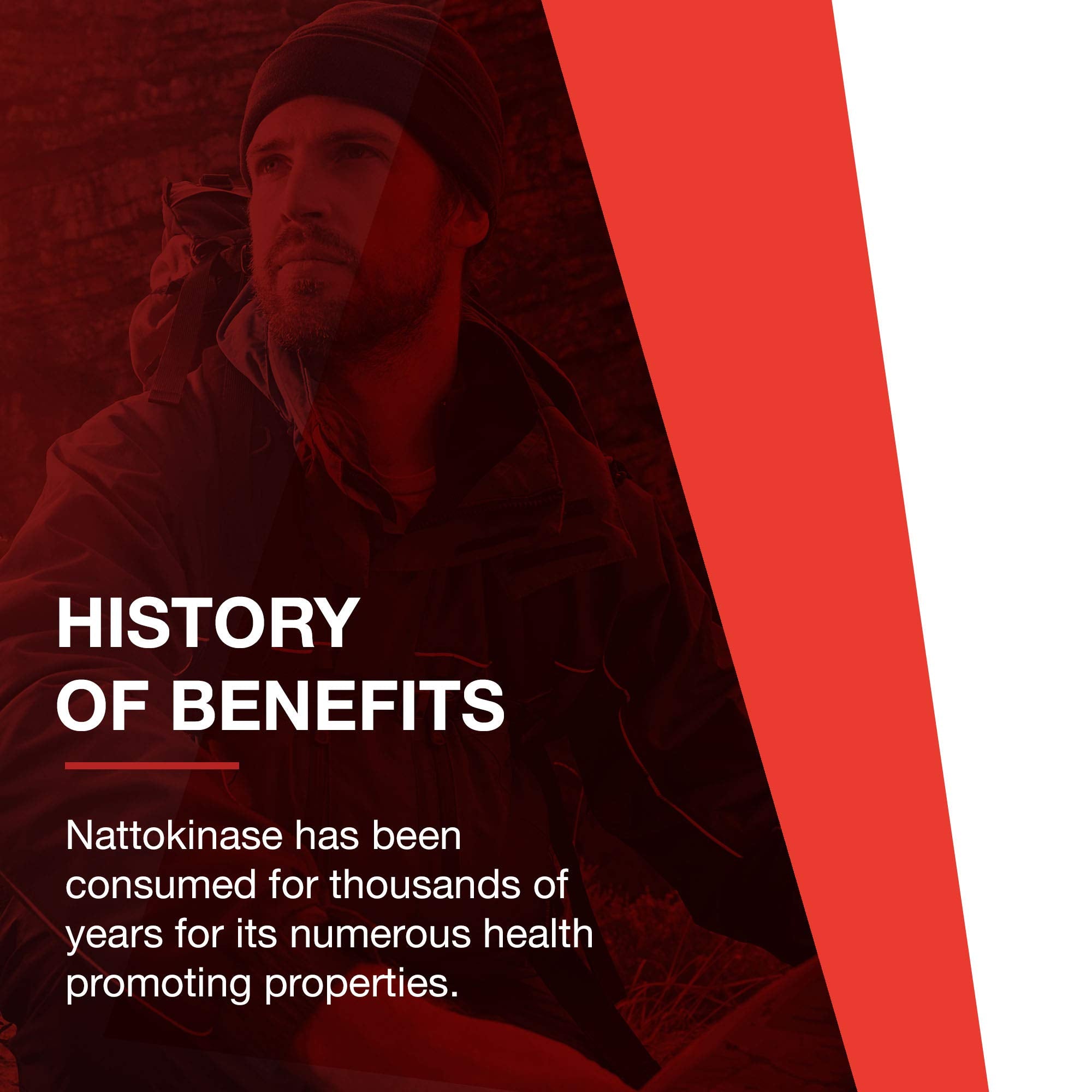 Emballage nattokinase PROTOCOL FOR LIFE BALANCE, emballage durable et pratique.