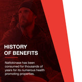 Emballage nattokinase PROTOCOL FOR LIFE BALANCE, emballage durable et pratique.