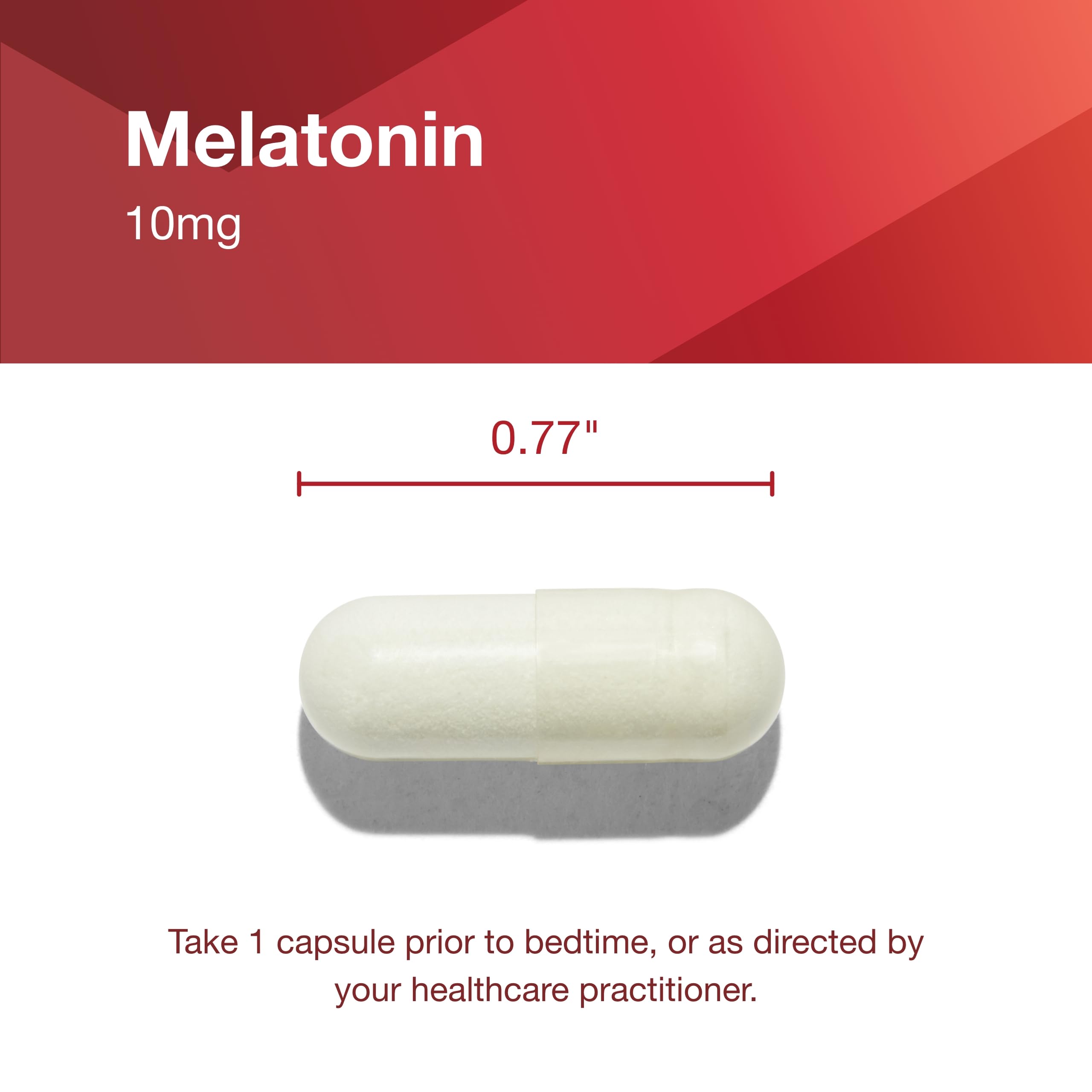 Main tenant la bouteille PROTOCOL FOR LIFE BALANCE Mélatonine.