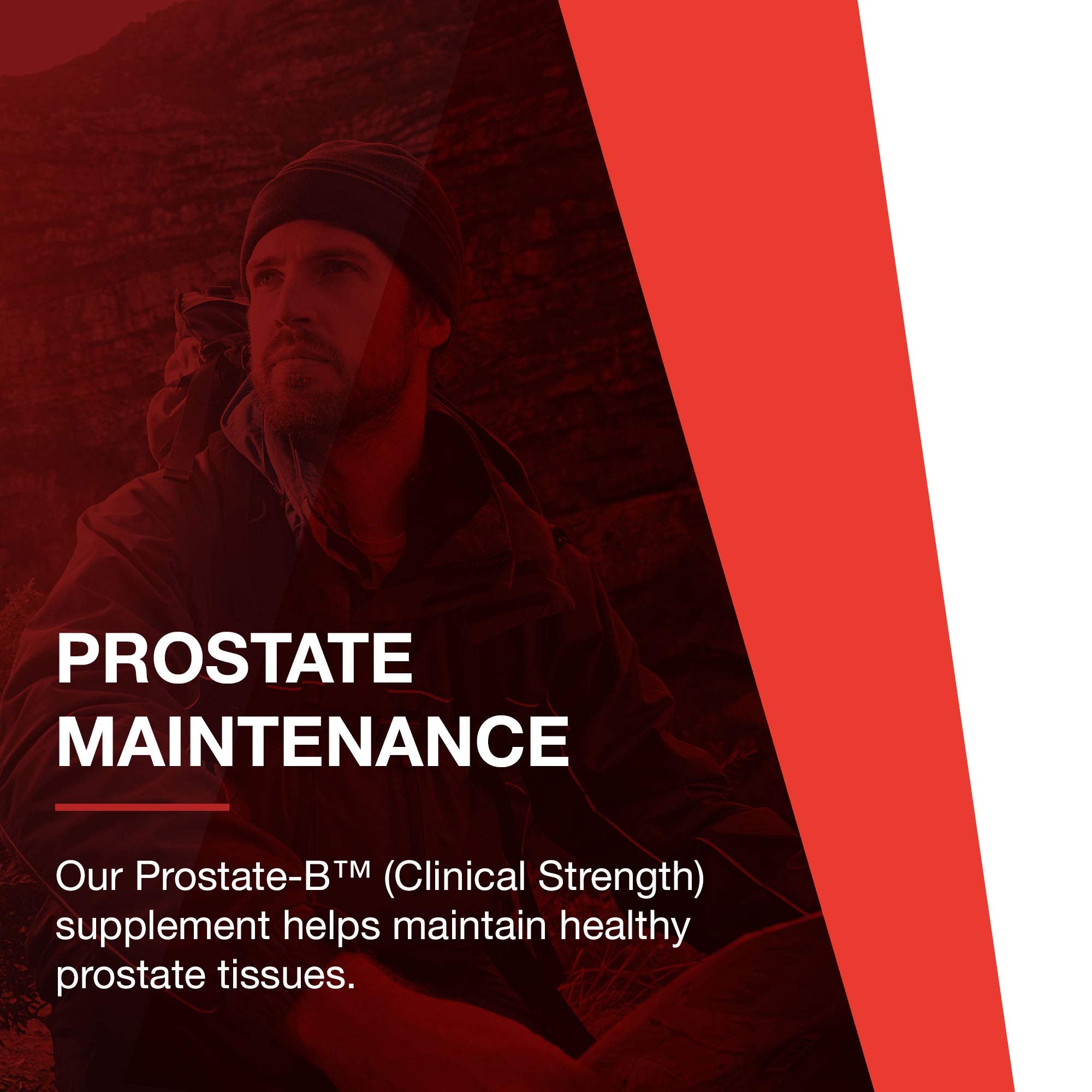 Emballage Prostate-B met en valeur Halal et sans lactose.