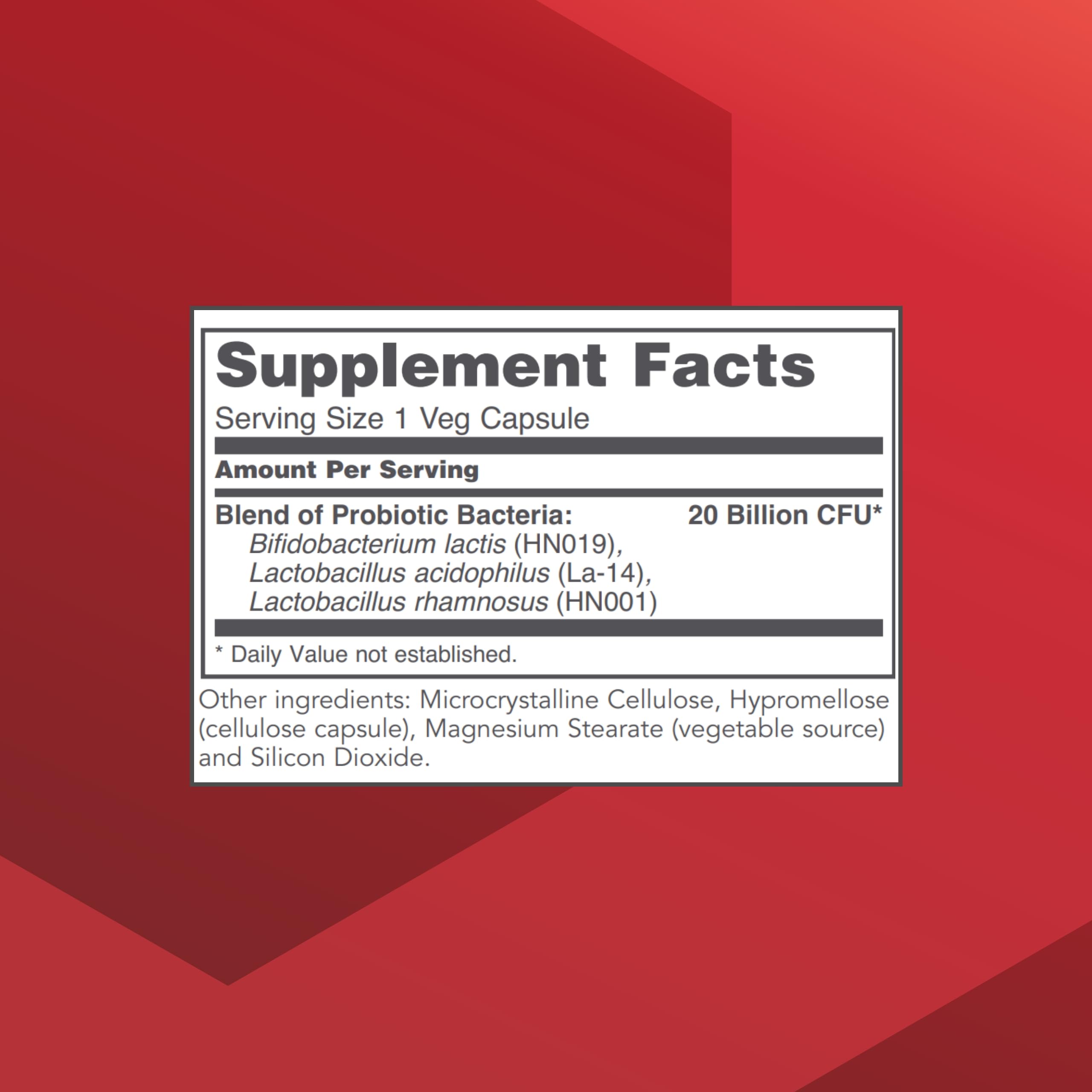 ProtoDophilus Woman — capsules, usage quotidien possible pour le confort digestif.