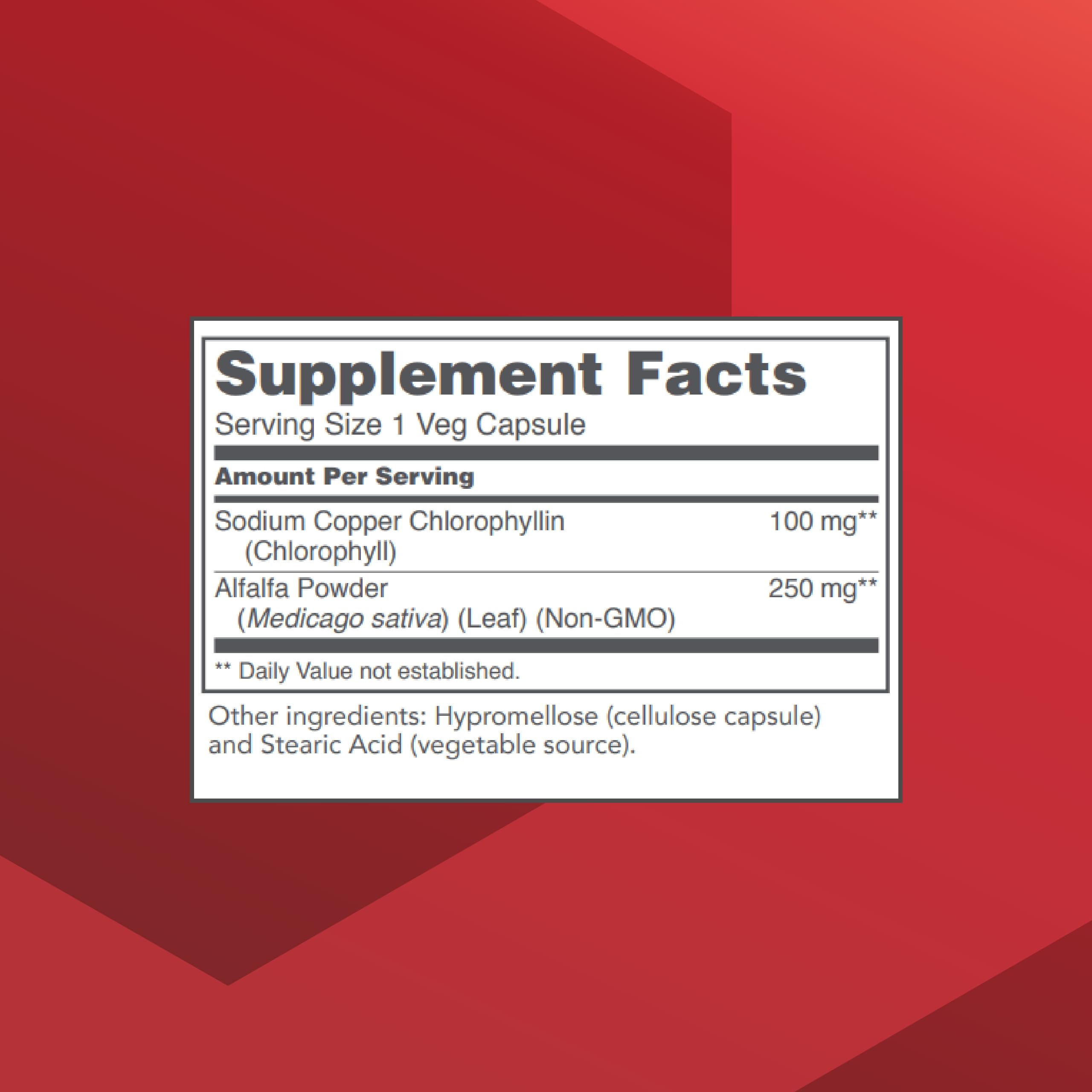 Protocol Chlorophylle – capsules vertes, prise quotidienne facile