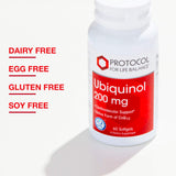 PROTOCOL FOR LIFE BALANCE Ubiquinol 200 mg, sans soja et sans lait pour régimes sensibles.
