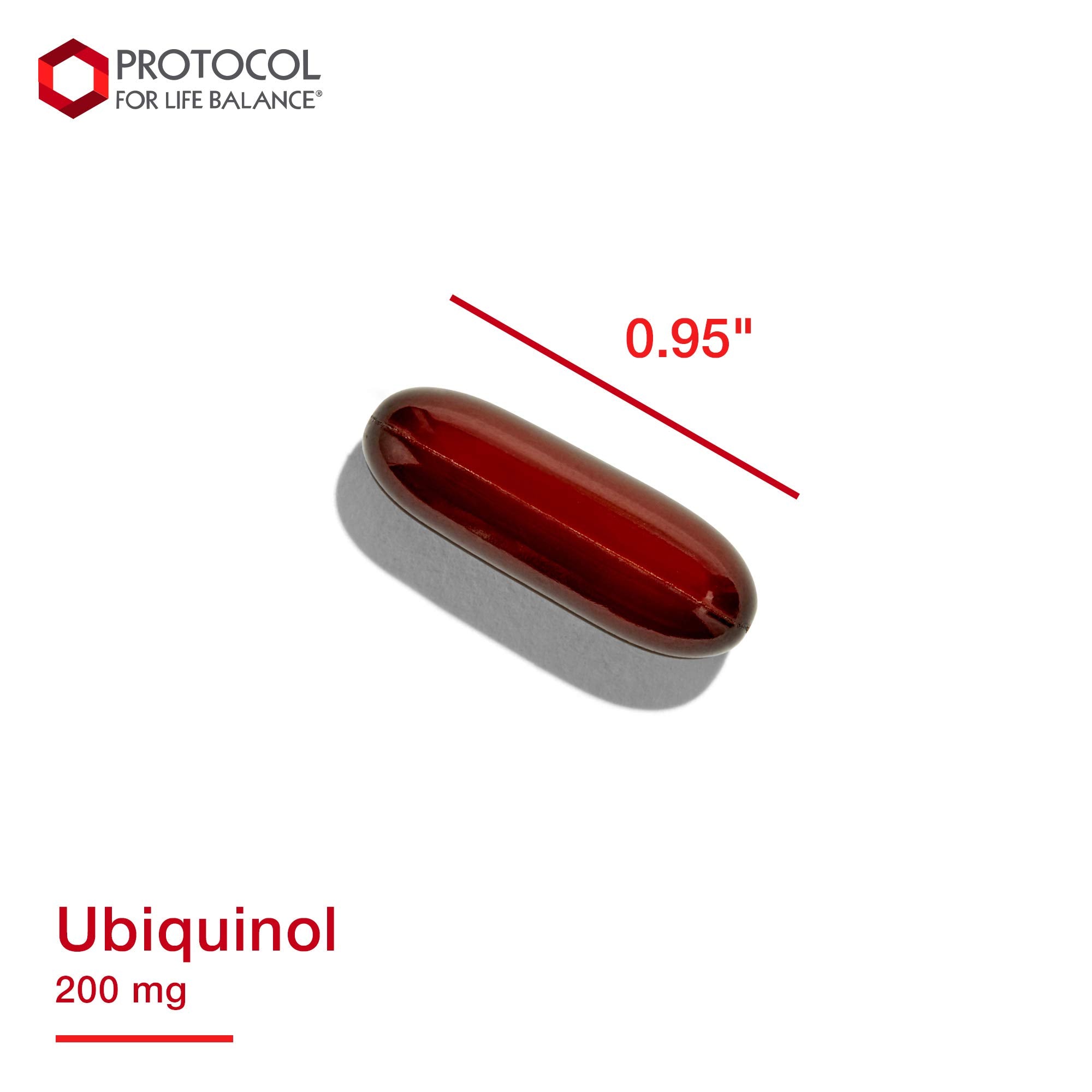 PROTOCOL FOR LIFE BALANCE Ubiquinol 200 mg, sur étagère pharmacie, prêt à l'emploi.